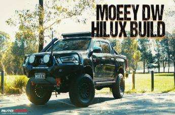 TOYOTA HILUX N80 4WD MISSION MATTE BLACK MACHINED TINTED SPOKES